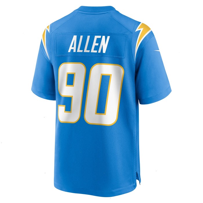 Brevin Allen Los Angeles Chargers Nike Team Game Jersey - Powder Blue