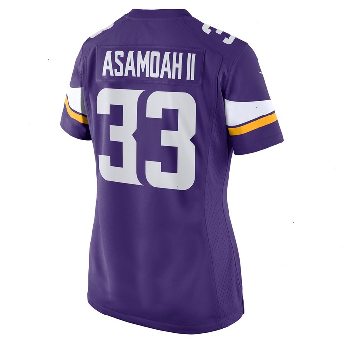 Brian Asamoah Minnesota Vikings Nike Women's Player Game Jersey - Purple