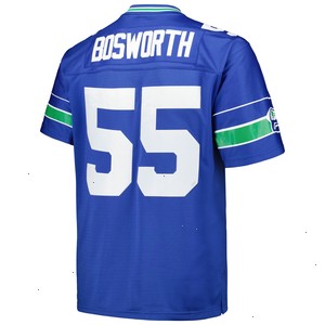 Brian Bosworth Seattle Seahawks Mitchell & Ness Big & Tall 1987 Legacy Retired Player Jersey - Royal