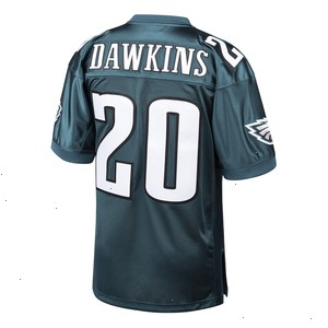 Brian Dawkins Philadelphia Eagles Mitchell & Ness 1996 Authentic Throwback Retired Player Jersey - Midnight Green