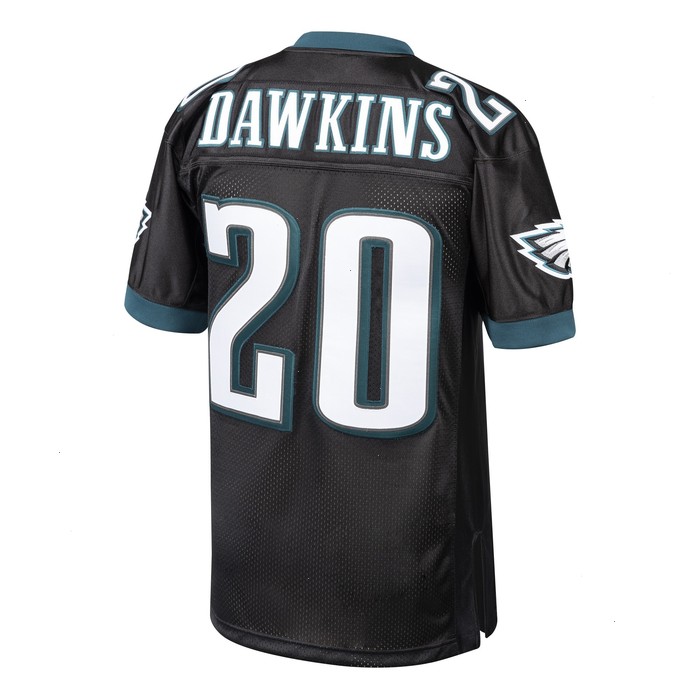 Brian Dawkins Philadelphia Eagles Mitchell & Ness 2003 Authentic Throwback Retired Player Jersey - Black