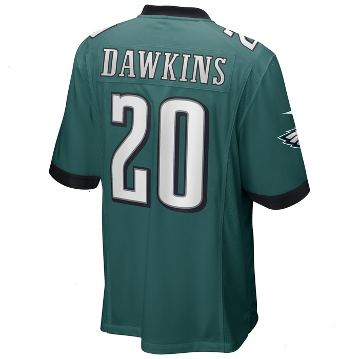 Brian Dawkins Philadelphia Eagles Nike Game Retired Player Jersey - Midnight Green