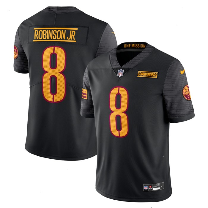 Brian Robinson Jr. Washington Commanders Nike  Vapor Untouchable Limited Jersey - Black