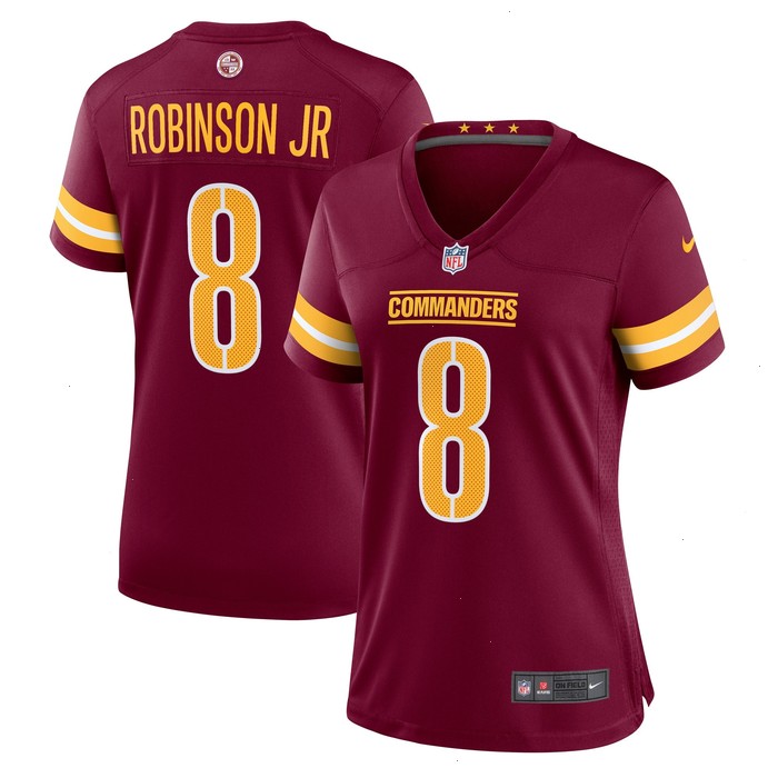 Brian Robinson Washington Commanders Nike Women's Player Game Jersey - Burgundy