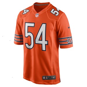 Brian Urlacher Chicago Bears Nike Retired Player Jersey - Orange