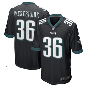 Brian Westbrook Philadelphia Eagles Nike Retired Player Alternate Game Jersey - Black