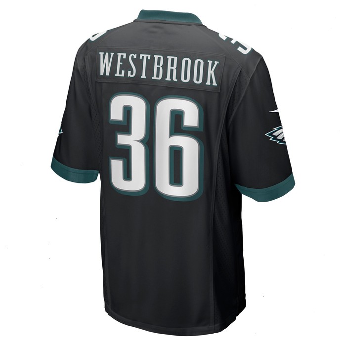 Brian Westbrook Philadelphia Eagles Nike Retired Player Alternate Game Jersey - Black