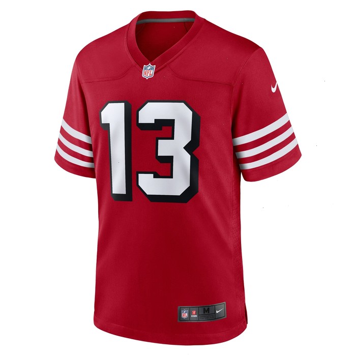 Brock Purdy San Francisco 49ers Nike Alternate Game Player Jersey - Scarlet