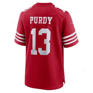 Brock Purdy San Francisco 49ers Nike Game Player Jersey - Scarlet