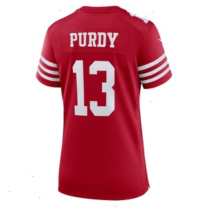 Brock Purdy San Francisco 49ers Nike Women's Player Jersey - Scarlet