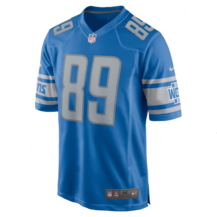 Brock Wright Detroit Lions Nike Game Jersey - Blue