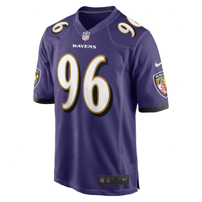 Broderick Washington Baltimore Ravens Nike Game Player Jersey - Purple