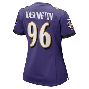 Broderick Washington Baltimore Ravens Nike Women's Game Jersey - Purple