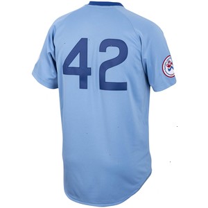 Bruce Sutter Chicago Cubs Mitchell & Ness Road 1976 Cooperstown Collection Authentic Jersey - Light Blue