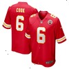 Bryan Cook Kansas City Chiefs Nike Game Player Jersey - Red