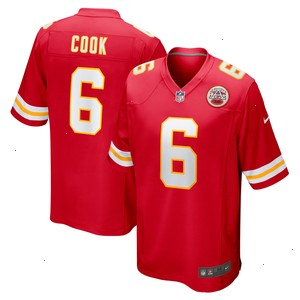 Bryan Cook Kansas City Chiefs Nike Game Player Jersey - Red