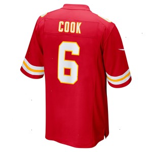 Bryan Cook Kansas City Chiefs Nike Game Player Jersey - Red