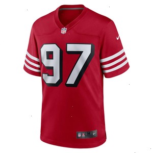 Bryant Young San Francisco 49ers Nike Retired Alternate Game Jersey - Scarlet