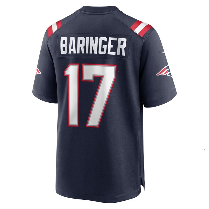 Bryce Baringer New England Patriots Nike Team Game Jersey - Navy