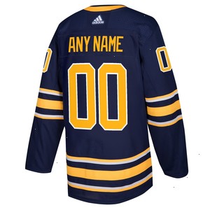 Buffalo Sabres adidas Authentic Custom Jersey - Navy