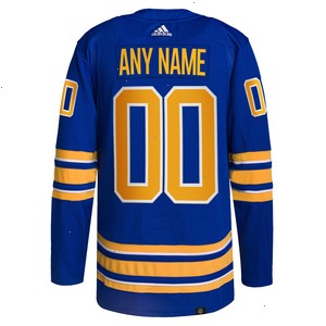 Buffalo Sabres adidas Home Authentic Pro Custom Jersey - Royal