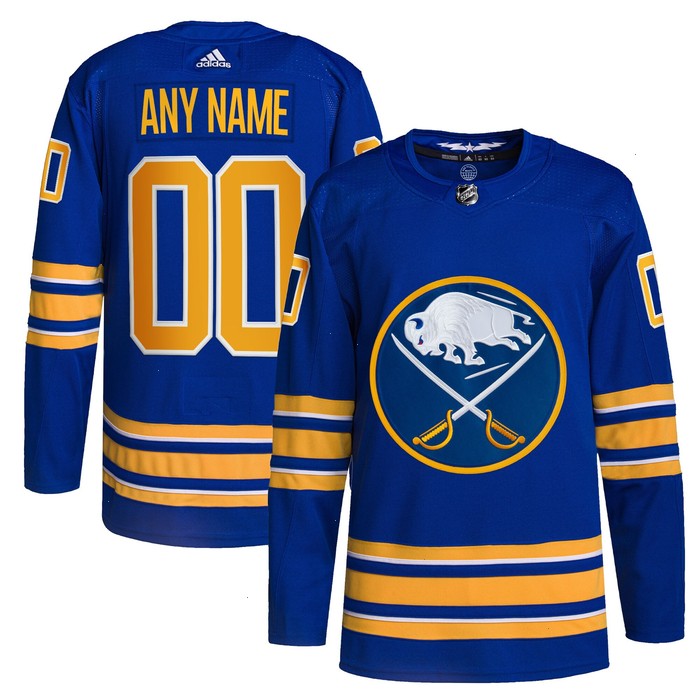 Buffalo Sabres adidas Home Authentic Pro Custom Jersey - Royal V1