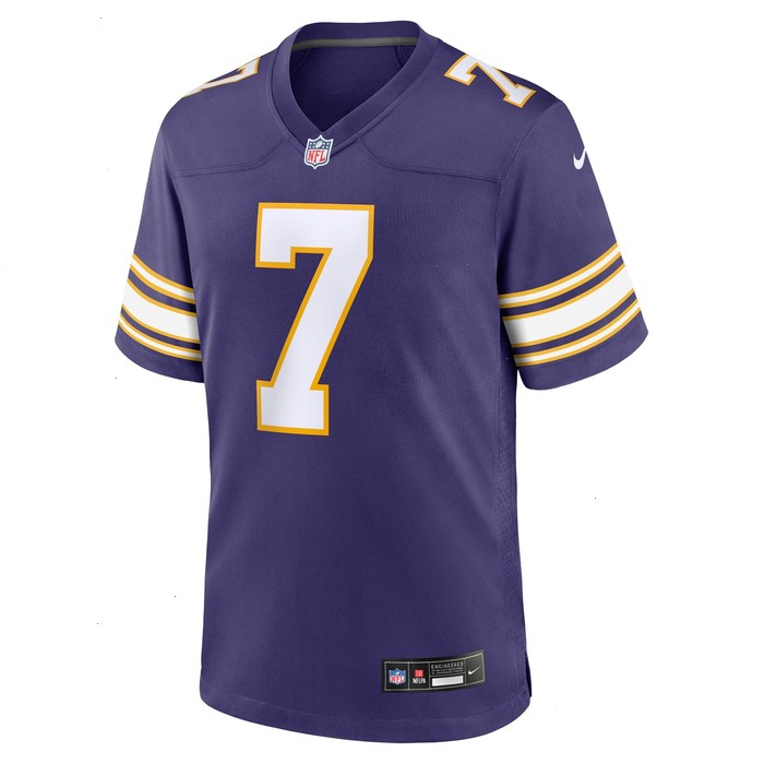 Byron Murphy Jr. Minnesota Vikings Nike Classic Player Game Jersey - Purple