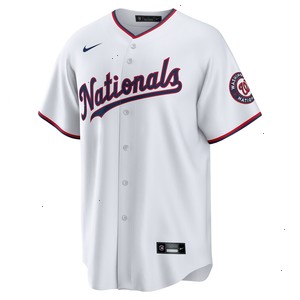 CJ Abrams Washington Nationals Nike Home Replica Jersey - White