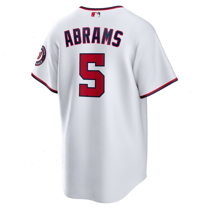 CJ Abrams Washington Nationals Nike Home Replica Jersey - White