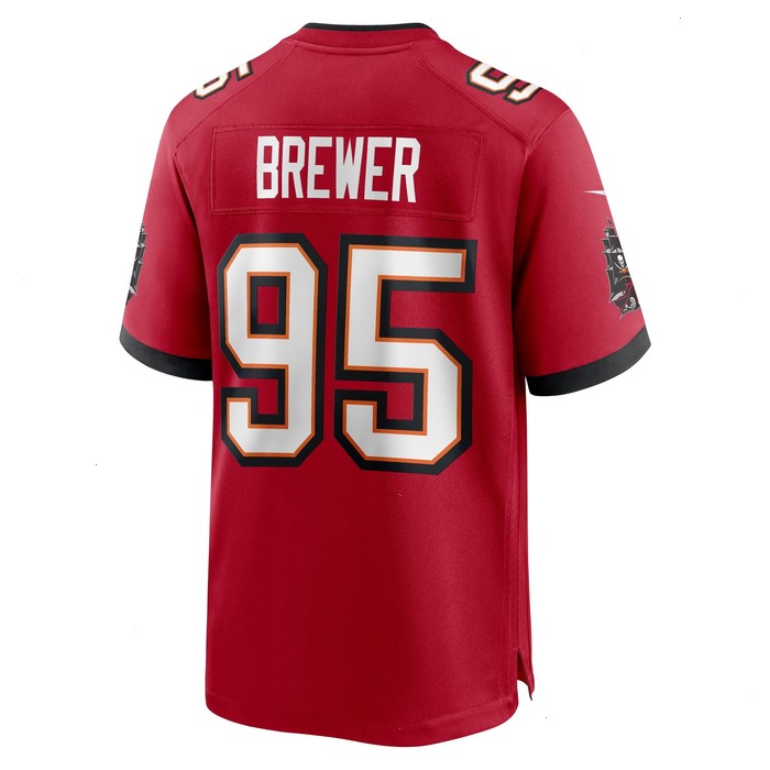 CJ Brewer Tampa Bay Buccaneers Nike Team Game Jersey - Red