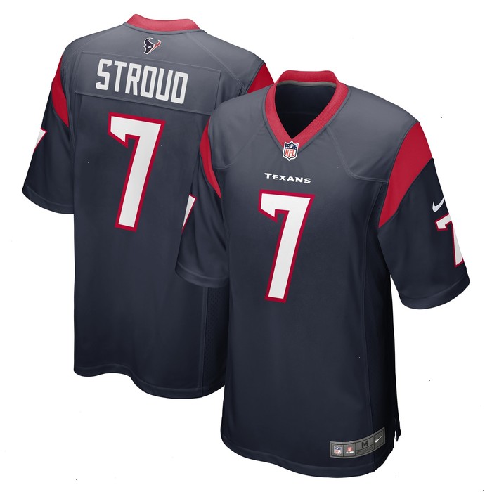 C.J. Stroud Houston Texans Nike 2023 NFL Draft First Round Pick Game Jersey - Navy