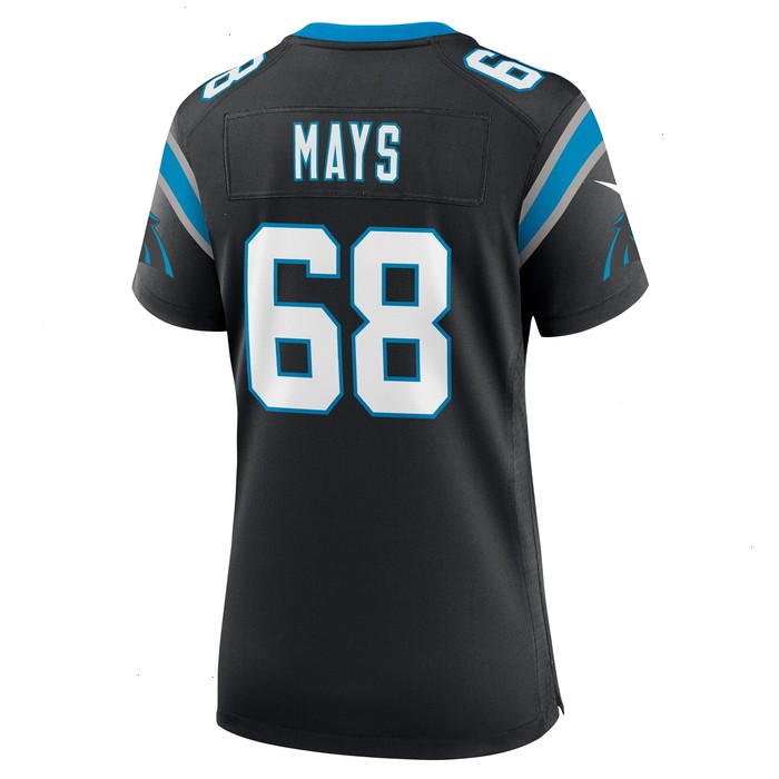 Cade Mays Carolina Panthers Nike Women's Team Game Jersey - Black