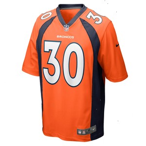 Caden Sterns Denver Broncos Nike Game Jersey - Orange