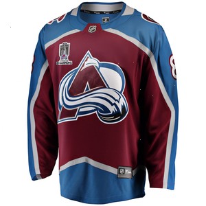 Cale Makar Colorado Avalanche Fanatics Branded Home 2022 Stanley Cup Champions Breakaway Player Jersey - Burgundy