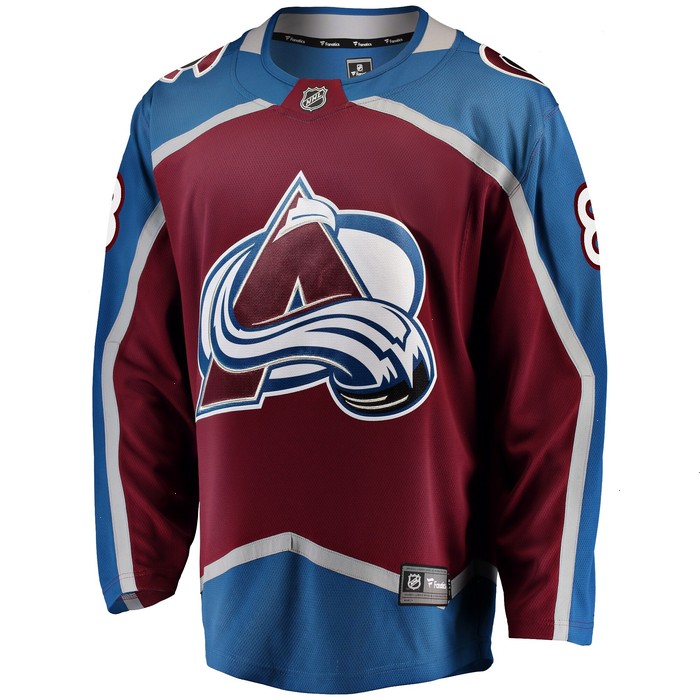 Cale Makar Colorado Avalanche Fanatics Branded Home Premier Breakaway Player Jersey - Burgundy