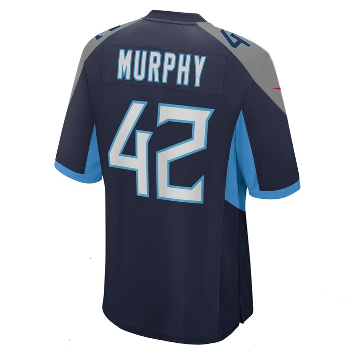 Caleb Murphy Tennessee Titans Nike Team Game Jersey - Navy