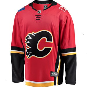 Calgary Flames Fanatics Branded Premier Breakaway Alternate Jersey - Red/Black