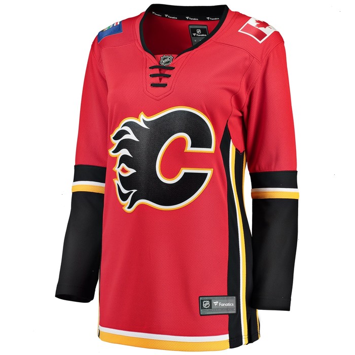 Calgary Flames Fanatics Branded Women's Premier Breakaway Alternate Jersey - Red/Black