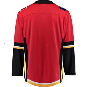 Calgary Flames Fanatics Branded Youth Premier Breakaway Alternate Jersey - Red/Black