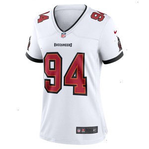 Calijah Kancey Tampa Bay Buccaneers Nike Women's Game Jersey - White