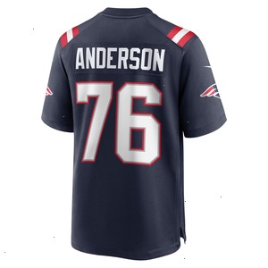 Calvin Anderson New England Patriots Nike Game Jersey - Navy