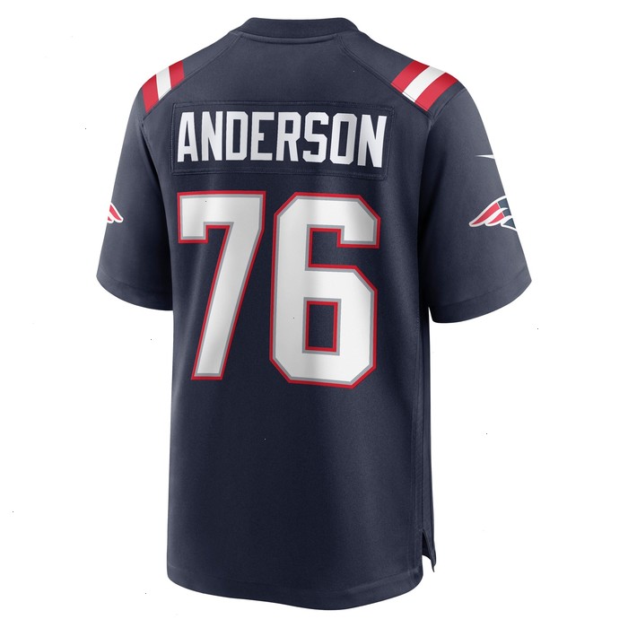 Calvin Anderson New England Patriots Nike Game Jersey - Navy