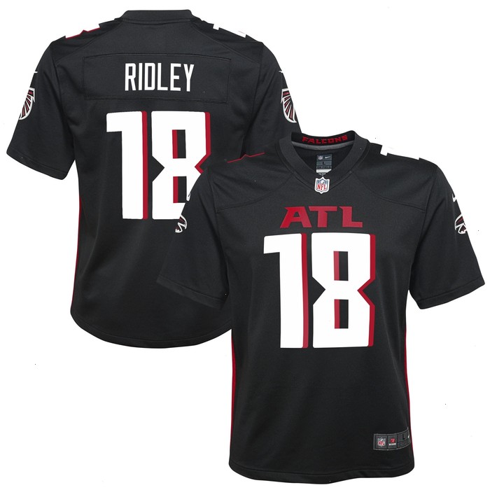 Calvin Ridley Atlanta Falcons Nike Youth Player Game Jersey - Black