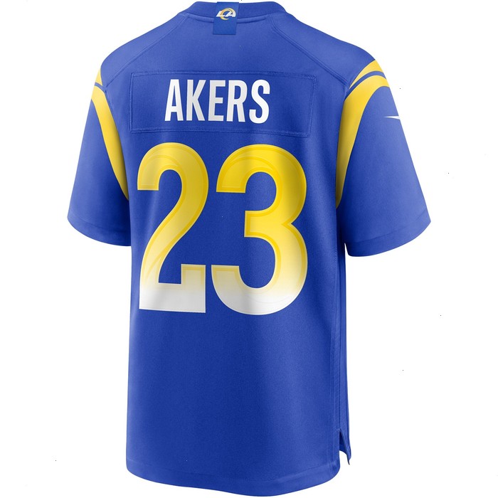 Cam Akers Los Angeles Rams Nike Game Player Jersey - Royal