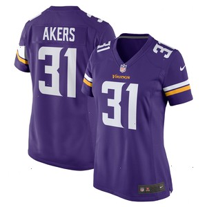 Cam Akers Minnesota Vikings Nike Women's Game Jersey - Purple