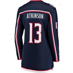 Cam Atkinson Columbus Blue Jackets Fanatics Branded Women's Breakaway Jersey - Navy