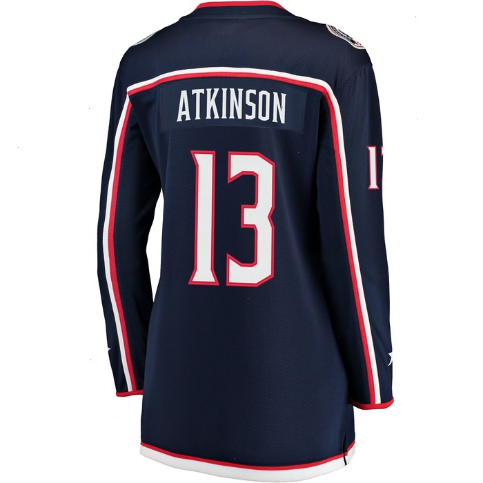 Cam Atkinson Columbus Blue Jackets Fanatics Branded Women's Breakaway Jersey - Navy