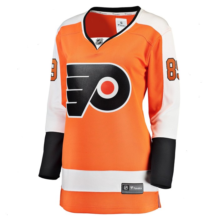 Cam Atkinson Philadelphia Flyers Fanatics Branded Women's Breakaway Player Jersey - Orange