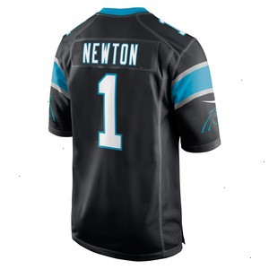 Cam Newton Carolina Panthers Nike Player Game Jersey - Black