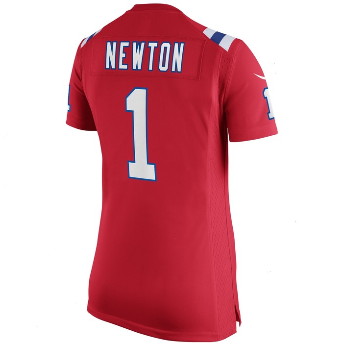 Cam Newton New England Patriots Nike Women's Alternate Game Jersey - Red